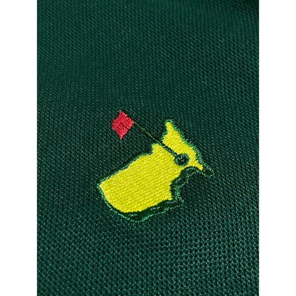 Masters Collection Green Large Mens Shirt Polo Vintage 60s 2 Ply - Picture 7 of 8